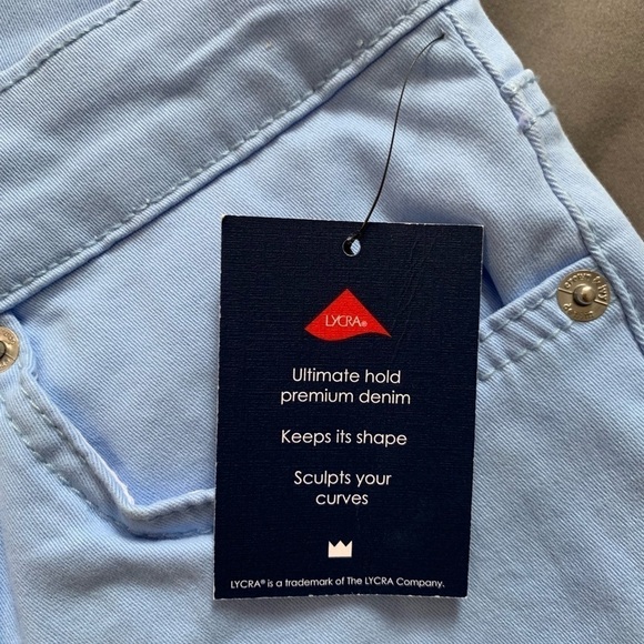 New Crown & Ivy Women's High Rise Skinny Color Denim Jeans Size 4 - Picture 6 of 8